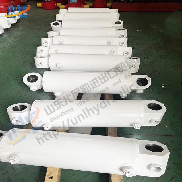 Customizable 10tons 20tons Hydraulic Lift Cylinder Heavy Duty Double Acting Cylinder Hydraulic Use for Skip Loader