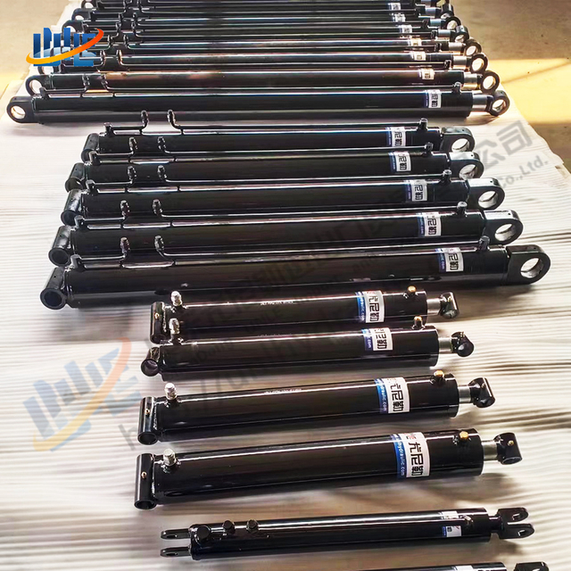 Customizable Grain Tank Side Dump Heavy Duty Double Acting Telescopic Hydraulic Cylinder for Side Discharge Seeder