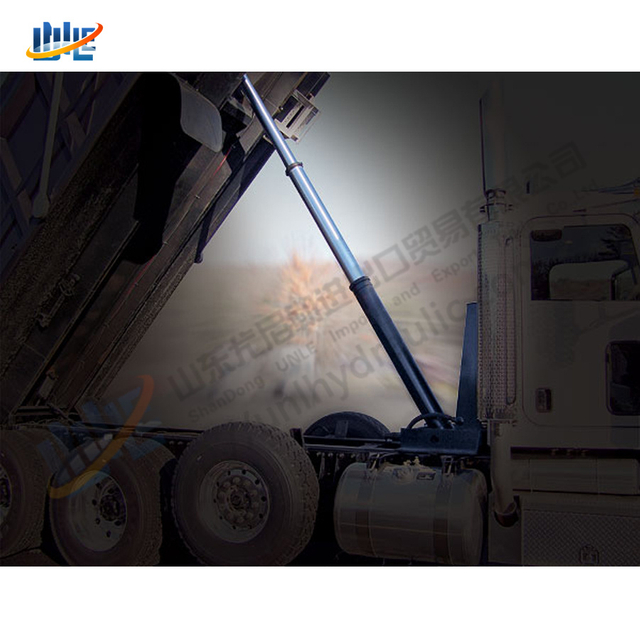 Lifting capacity 50ton 60ton Dump Truck Telescopic Heavy truck hydraulic cylinder for Construction Dump Truck