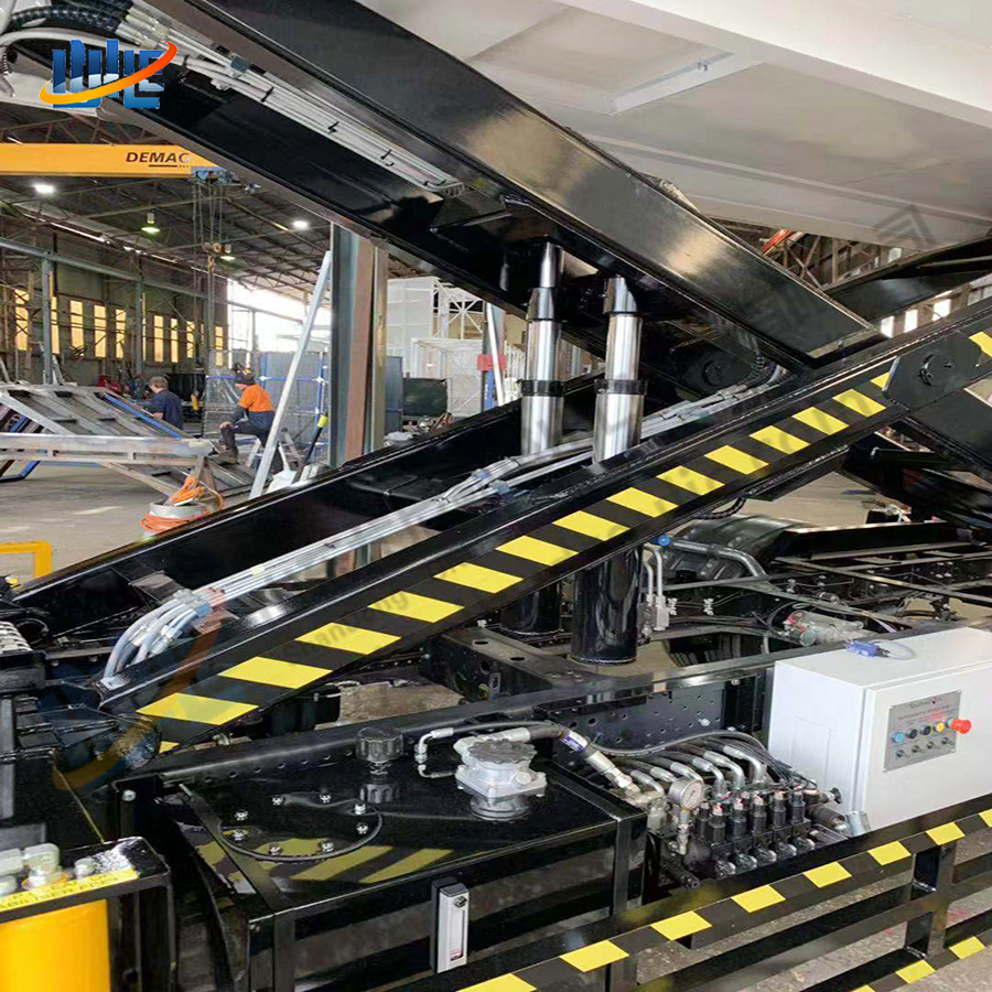 Telescopic Block Hydraulic Cylinder Double Acting with Long Stroke for