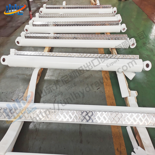 Customized heavy load capacity double acting Hydraulic Lifting oil Cylinder for hook arm truck