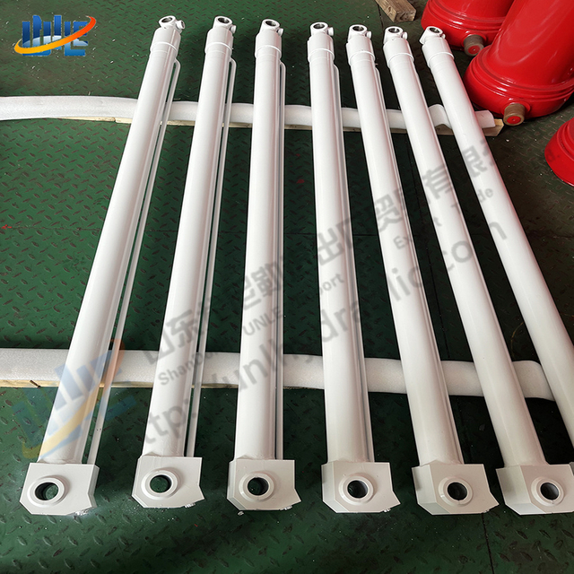 Customizable 10tons 20tons Hydraulic Lift Cylinder Heavy Duty Double Acting Cylinder Hydraulic Use for Skip Loader