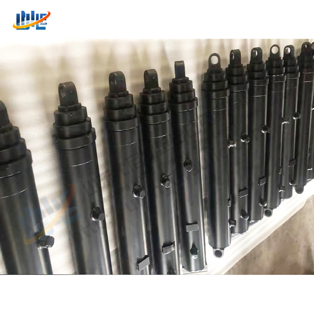 Customizable 20T 50T Reinforced Hydraulic Cylinder Diesel Engine Machinery Strong PK Hydraulic Ram for Dump Truck and Tipper