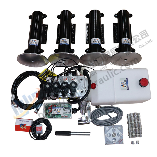 12V 24V 5 Tons Loading Capacity Hydraulic Cylinder Automatic Leveling System for Rv Camper
