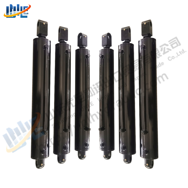 Garbage Truck Single Double Acting Hydraulic Rams Hydraulic Cylinder for Cleaning Machines
