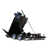 3 stage inverted telescopic hydraulic cylinders for dump trailer