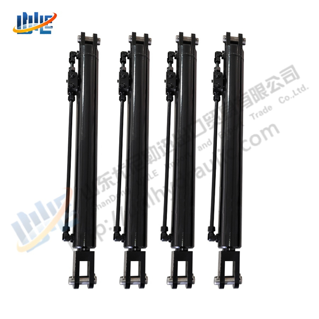 Vehicle Ramp Lifting Tail Ramp Folding Use 400mm Stroke Double Acting Hydraulic Cylinder