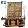 Hydraulic cylinder container unloading system hydraulic container lifting system