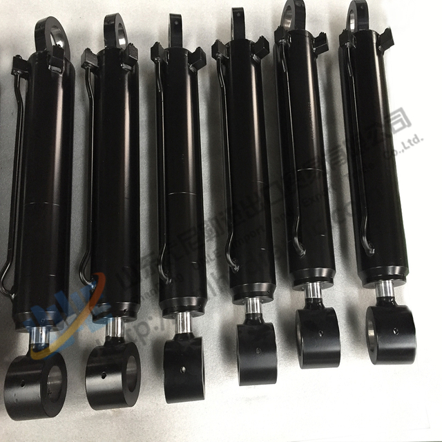 Professional Manufacturer Factory Customize Engineering Heavy Duty Telescoping Double Acting Hydraulic Oil Press Cylinder