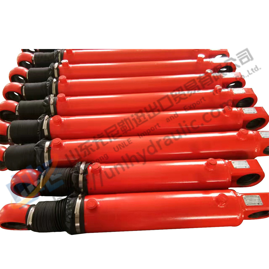 High quality double acting hydraulic cylinder for garbage compactor