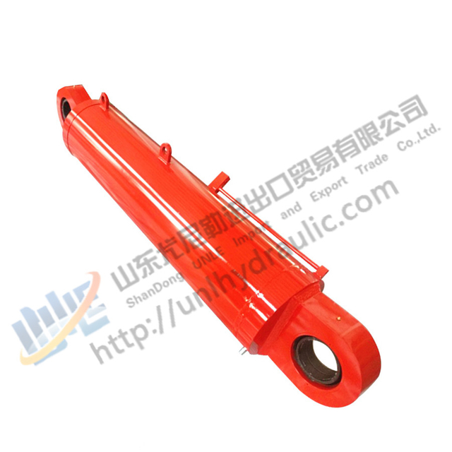 Hydraulic cylinder and hydraulic power unit station for self elevating oil drilling platform