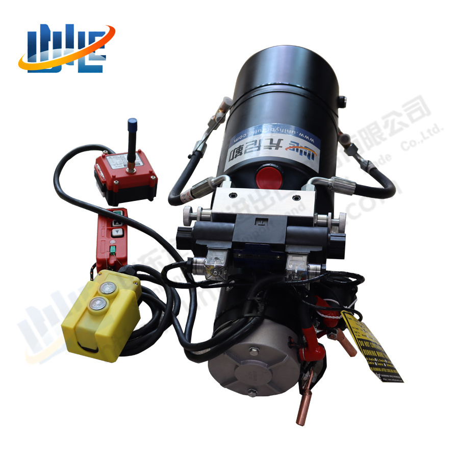 Highinquiry dc hydraulic power pack unit electric hydraulic pump 12v