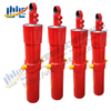 Multi stage stroke 50 to 350 front end telescopic cylinder hydraulic for dump trailer