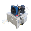 Custom Hydraulic power pack unit hydraulic pump station system control 4 hydraulic hoists
