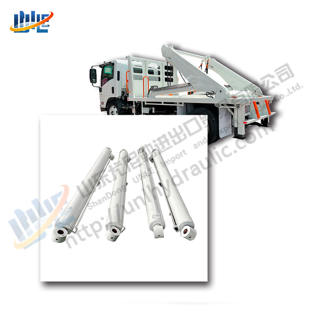 Customized heavy load capacity double acting Hydraulic Lifting oil Cylinder for hook arm truck