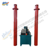 Hydraulic press cylinder and hydraulic power unit for machine press