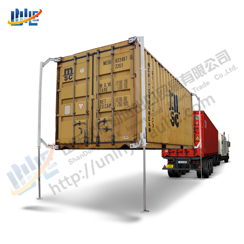 35 tons ISO container lifting jack 4 post container lift hydraulic ...