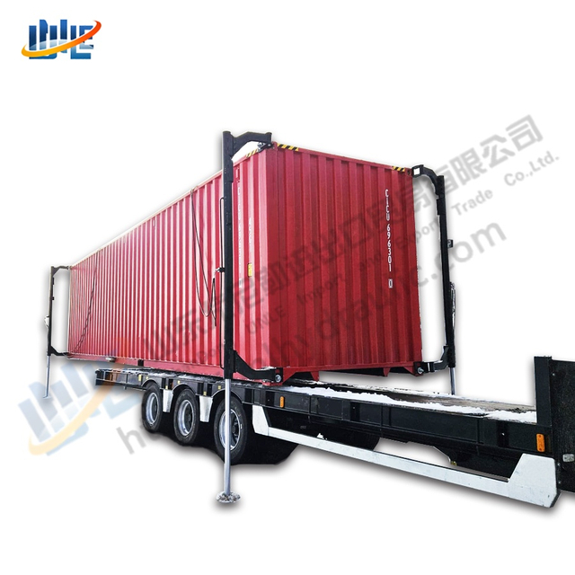 Container Loading Unloading Hydraulic Cylinder Container Hoist System 4 Hydraulic Jack Legs