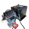 DC hydraulic power unit for lifting Mobile Command And Control Center Vehicle