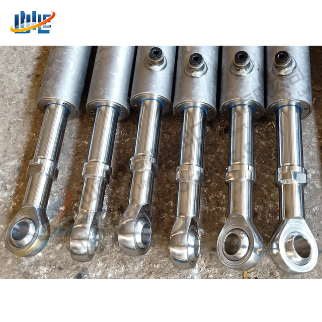 Custom Double Acting 304 Stainless Steel Hydraulic Cylinder Corrosion Resistant Marine Grade Cylinder From China Manufacturer