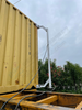 Portable Shipping Container Lift on Container Lift Truck
