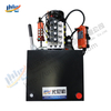 Hydraulic outrigger cylinder automatic leveling system for caravan and rv