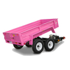 China quality manual hoist trailers scissors hoist trailer dump trailer hoist
