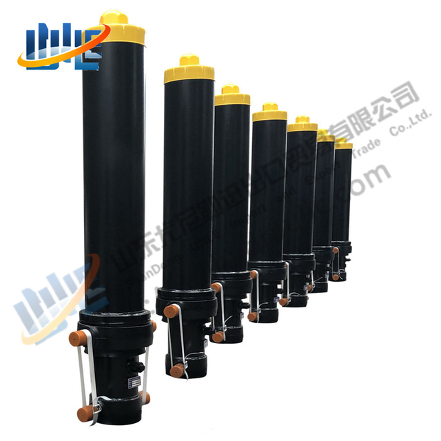 Single Acting Truck Box Use Reliable and Efficient Front-end Lifting Hydraulic Cylinder with Mounting Bracket