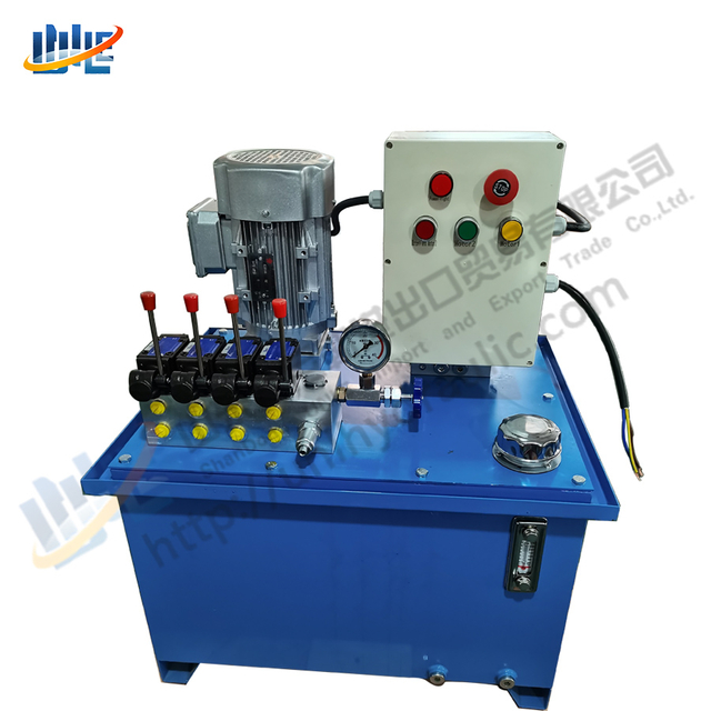 Supply Machinery Industry Workshop Safe Valve Control 220V 380V Voltage Power Cooler Hydraulic Systems