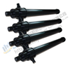 Telescopic lift piston rod hydraulic cylinders for dump trailer