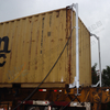 Portable Shipping Container Lift on Container Lift Truck