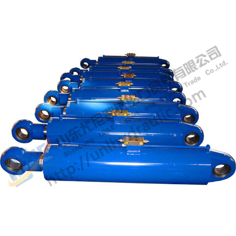 Factory Excavator Parts Double Acting Hydraulic Cylinder 3 Stage