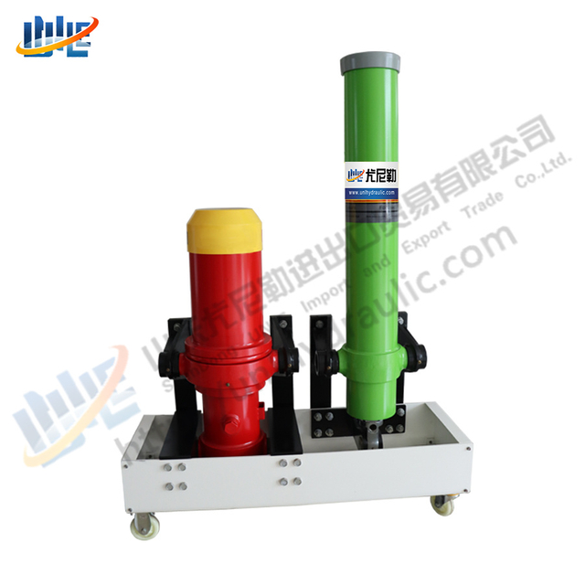 Front mounted single acting 50 ton hydraulic cylinder hydraulic tipper cylinder for truck