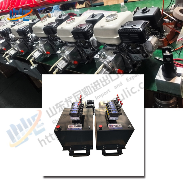 Customized Gasoline Hydraulic Power Unit Gasoline Engine 35hp Used for Lift System