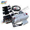 Hydraulic outrigger cylinder automatic leveling system for caravan and rv