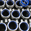 5t 10t 20t telescopic hydraulic cylinder 5 stage long stroke hydraulic cylinder