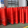 30 ton 40 ton long stroke dump truck multi stage cylinder lifting system