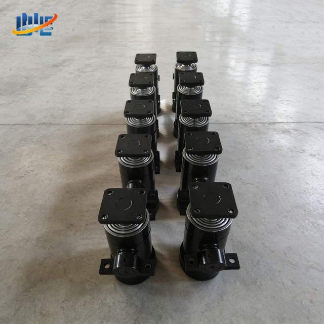 Trailer Underbody Lift Tipping Flatbed Body Hydraulic Telescopic Multi Stage 3 Direction Hydraulic Cylinder