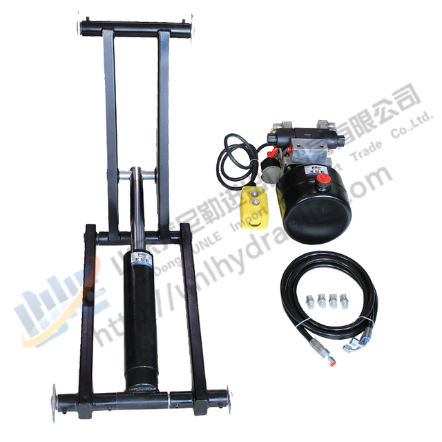 6T 10T Tipper Trailer Telescopic Hydraulic Rams Cylinder Scissor Hoist Lift Kit