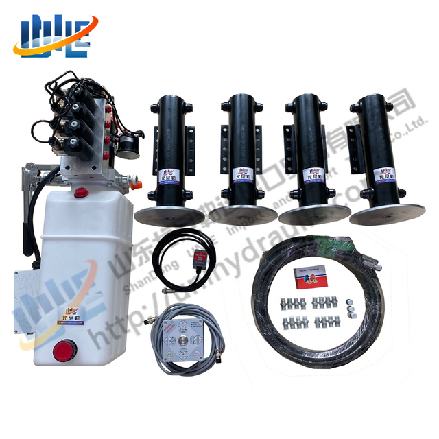 5 Ton Weight EU Market Generally Use Hydraulic Auto Leveling System Hoist Kit Hydraulic Cylinder