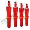 Single acting telescopic hydraulic cylinder hydraulic ram for tipper truck