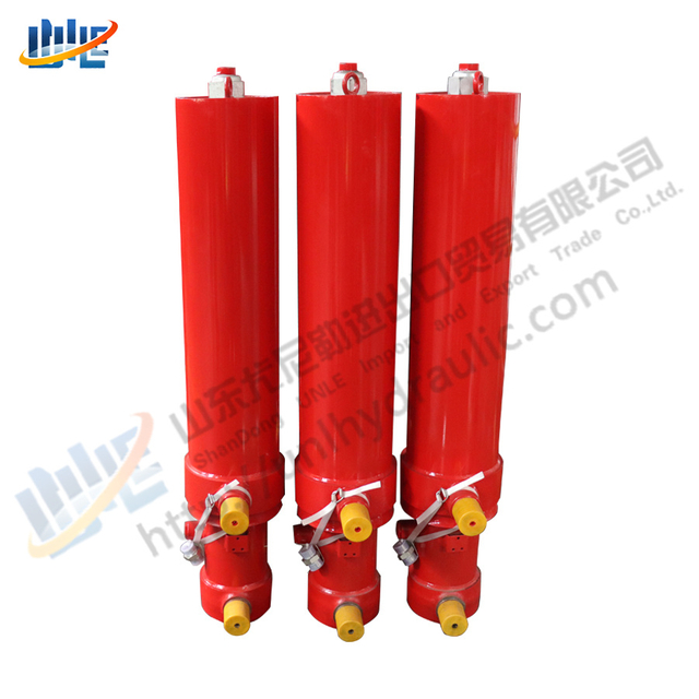 Single Acting Truck Box Use Reliable and Efficient Front-end Lifting Hydraulic Cylinder with Mounting Bracket