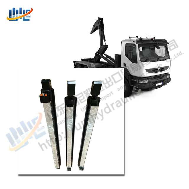 Hook Lift Use Customized Size 3m 4m Stroke Length Single Rod Double Acting Hydraulic Cylinder