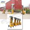 Telescopic hydraulic cylinder container handling system automatic lifting system