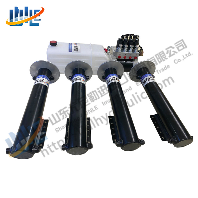 12 24Volt RV Motorhome Caravan Hydraulic Cylinder Outrigger Legs With Auto Level System