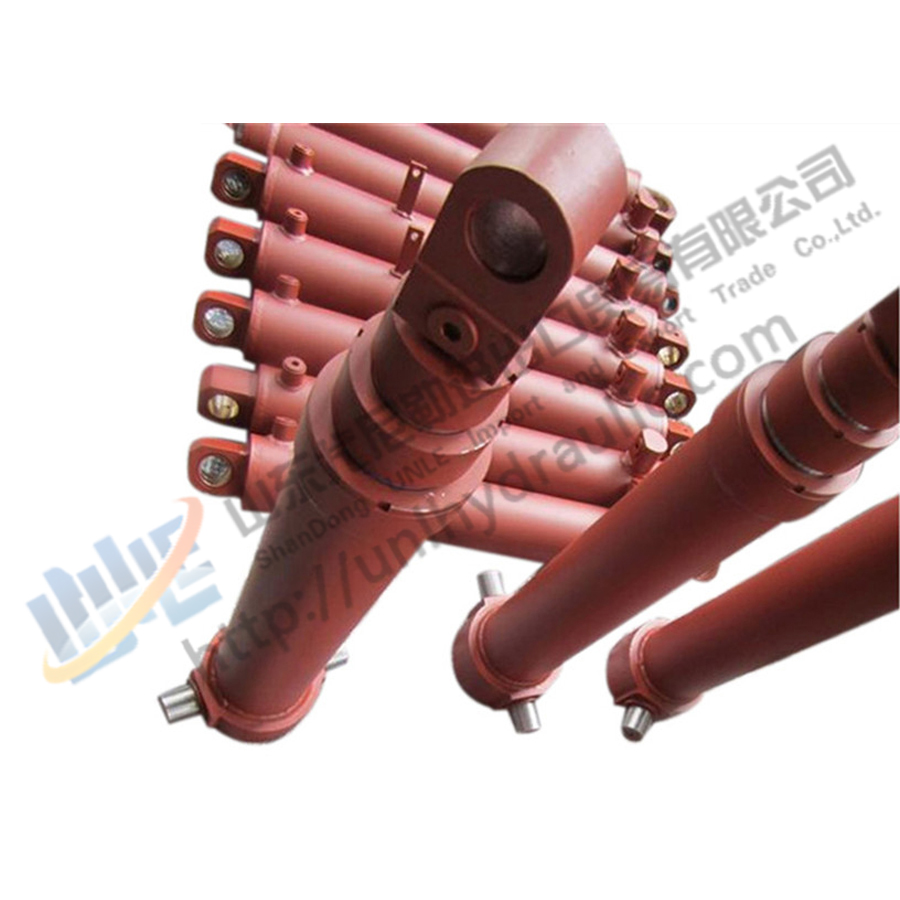 High quality double acting hydraulic cylinder for garbage compactor