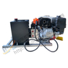 Electric valve remote control diesel hydraulic power pack