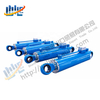 Double acting telescopic hydraulic cylinder for garbage compactor
