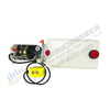 Double acting electric hydraulic power pack with plastic tank