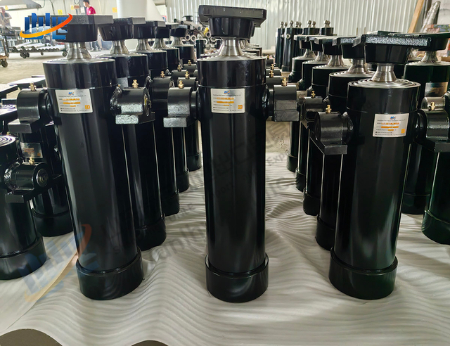 Warranty 1 Year Lift Lifting Body Hydraulic Telescopic 3 Side Hydraulic Cylinder for Tipping Trailers